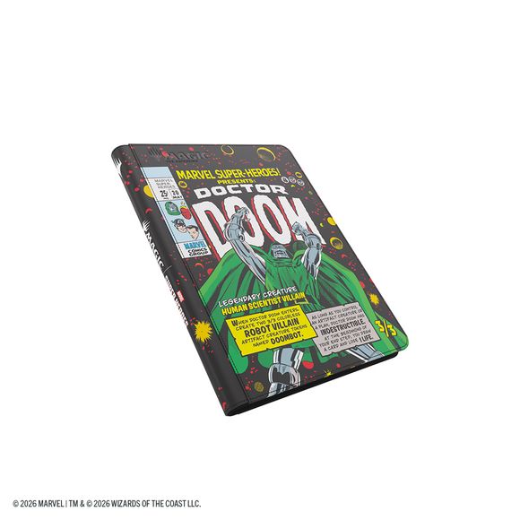 The Zip-Up Album 18-Pocket has a colorful vibrant high-quality, full-art prints from the game on the outside AND inside of the album! It holds 20 pages with 18 side-loading pockets each, for a total capacity of 360 cards (even double-sleeved*). The reinforced, rigid cover keeps the album from warping, and a uniquely designed zipper puller closes it from all sides.