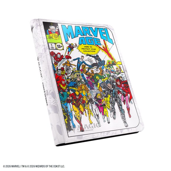 The Zip-Up Album 18-Pocket has a colorful vibrant high-quality, full-art prints from the game on the outside AND inside of the album! It holds 20 pages with 18 side-loading pockets each, for a total capacity of 360 cards (even double-sleeved*). The reinforced, rigid cover keeps the album from warping, and a uniquely designed zipper puller closes it from all sides.