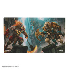 Premium-quality, full-color printed and officially licensed Shiny Playmats are an essential accessory for every dedicated gamer. Each playmat captures the immersive atmosphere of the game and brings it straight to your tabletop. With 2mm soft cushioning, it protects your cards from rough or dirty surfaces while providing a smooth and comfortable play experience. Innovation: These playmats feature an ultrafine shiny surface treatment that enhances the premium feel without compromising — and even improving —