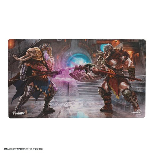 Premium-quality, full-color printed and officially licensed Shiny Playmats are an essential accessory for every dedicated gamer. Each playmat captures the immersive atmosphere of the game and brings it straight to your tabletop. With 2mm soft cushioning, it protects your cards from rough or dirty surfaces while providing a smooth and comfortable play experience. Innovation: These playmats feature an ultrafine shiny surface treatment that enhances the premium feel without compromising — and even improving —