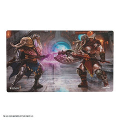 Premium-quality, full-color printed and officially licensed Shiny Playmats are an essential accessory for every dedicated gamer. Each playmat captures the immersive atmosphere of the game and brings it straight to your tabletop. With 2mm soft cushioning, it protects your cards from rough or dirty surfaces while providing a smooth and comfortable play experience. Innovation: These playmats feature an ultrafine shiny surface treatment that enhances the premium feel without compromising — and even improving —