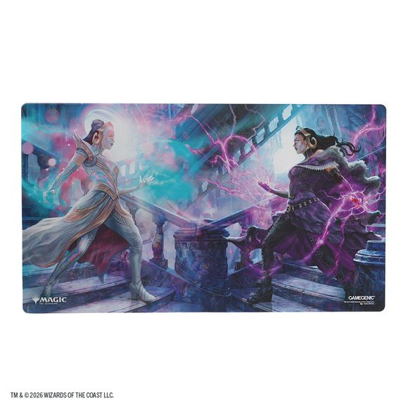 Premium-quality, full-color printed and officially licensed Shiny Playmats are an essential accessory for every dedicated gamer. Each playmat captures the immersive atmosphere of the game and brings it straight to your tabletop. With 2mm soft cushioning, it protects your cards from rough or dirty surfaces while providing a smooth and comfortable play experience. Innovation: These playmats feature an ultrafine shiny surface treatment that enhances the premium feel without compromising — and even improving —