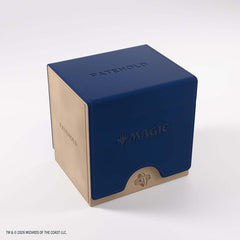 Protect and organize your Commander deck with the Magic: The Gathering Reality Fracture Sidekick PRO 100+ XL featuring Fatehold. This premium MTG deck box holds 100+ double-sleeved cards, including cards in extra-thick inner sleeves, with additional room for tokens or a sideboard. A removable UV-protected Slide Card Case displays your Commander while keeping it protected. The hidden drawer stores dice and tokens, while Gamegenic’s convertible cover attaches to the bottom for compact storage and easy card ac