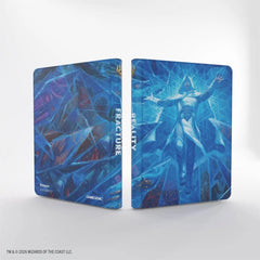 Protect and organize your Magic: The Gathering collection with the Reality Fracture Zip-Up Album 18-Pocket – Overwrite the Multiverse. This officially licensed MTG card binder features 20 pages with 18 side-loading pockets per page, holding up to 360 standard-size trading cards, including double-sleeved cards. The rigid reinforced cover helps prevent warping, while the full zipper closure keeps cards secure. Finished with vibrant Magic: The Gathering artwork and a hot-stamped logo, this premium trading card