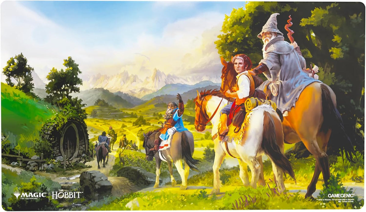 These premium-quality, full-color printed and officially licensed Prime Playmats are an essential accessory for every dedicated gamer.
Each playmat captures the game’s immersive atmosphere and brings it straight to your tabletop. With 2mm soft cushioning, it protects your cards from rough or dirty surfaces while offering a smooth and comfortable play experience. The ultrafine fabric surface ensures seamless card movement, while the anti-slip backing keeps the mat firmly in place during gameplay. Each playma