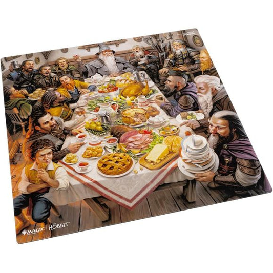 This extra-large premium quality, full color printed, and officially licensed Prime 2-Player Playmat is a perfect accessory for every fan of the game!
The premium 2-player playmat features soft cushioning, flat stitching, and an ultra-fine surface for smooth gameplay. Its non-slip backing and extra-large format provide ample space for cards and accessories, allowing two players to play head-to-head. The Prime 2-Player Playmat is perfect for all passionate Magic: The Gathering fans.