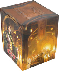 The Squire PLUS 100+ XL is a premium deck box featuring officially licensed artwork from the game, showcased on a full-color printed Armorfyber surface with high visual impact. It offers a clear innovation: display your Top Card or Commander without opening the box. The included Slide Card Case keeps your card UV-protected, easily visible for deck recognition, and can be detached for use during gameplay - keeping your card protected at all times. The box holds 100 double-sleeved cards, even with extra thick