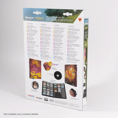 Gamegenic MTG The Hobbit Zip-Up Album 18-Pocket Binder - Smaug's MOX Amber