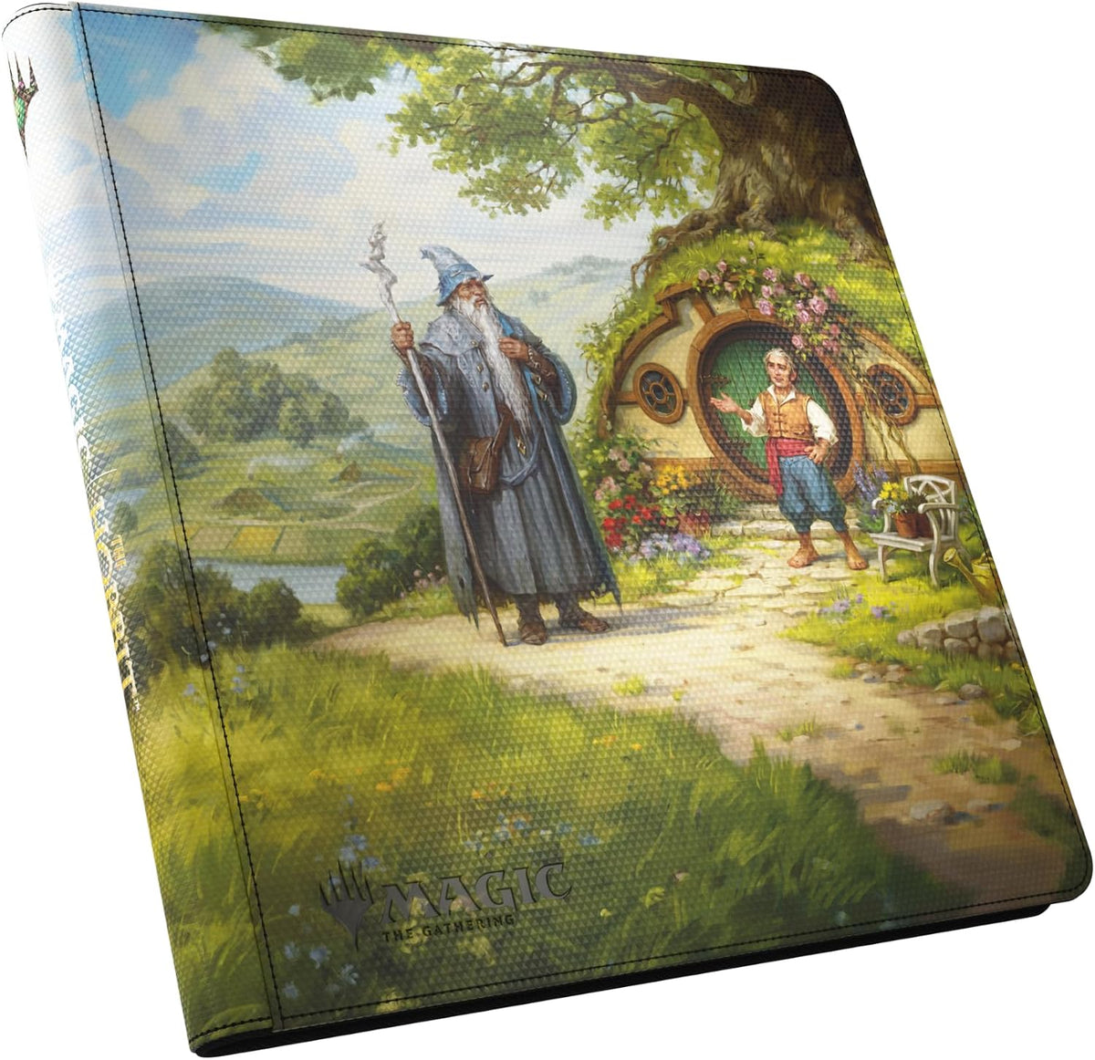PROTECT YOUR COLLECTION: Organize and protect up to 480 double-sleeved Magic: The Gathering cards in a premium zip-up album featuring side-loading pockets that keep cards secure during storage and travel. PREMIUM CARD PROTECTION: Twenty archival-quality pages with 24 side-loading pockets per page securely hold standard-size cards while the rigid cover helps prevent bending and warping.