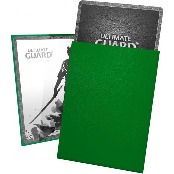 Ultimate Guard Katana Sleeves (100ct) Standar Size - Green | Galactic Toys & Collectibles