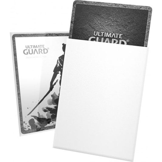 Ultimate Guard Katana Sleeves (100ct) Standard Size - White | Galactic Toys & Collectibles