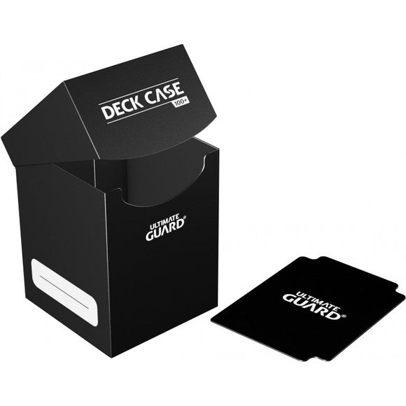 Ultimate Guard Deck Case 100+ Standard Size Black Card Box | Galactic Toys & Collectibles