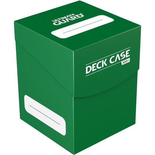 Accurately shaped, soft polypropylene deck box for the protection and archival safe storage of more than 100 standard-sized cards (e.g. Magic the Gathering, Pokemon and others) double-sleeved.