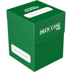 Ultimate Guard Deck Case 100+ Standard Size Green Card Box | Galactic Toys & Collectibles