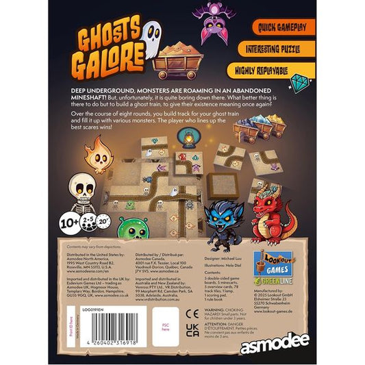 Lookout Games: Ghosts Galore - Board Game