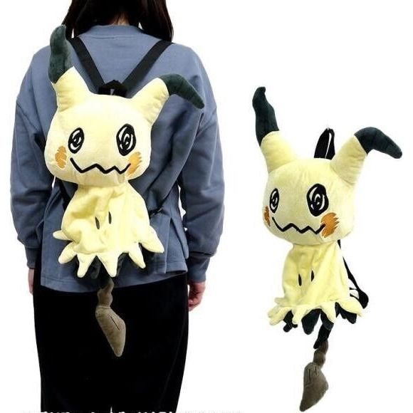 Maruyoshi Pokemon Mimikyu 17-inch Stuffed Plush Bag Backpack | Galactic Toys & Collectibles