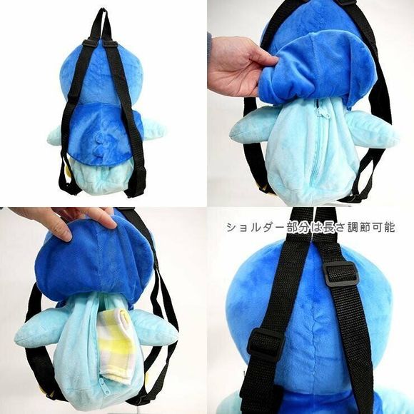 Maruyoshi Pokemon Piplup 14-inch Stuffed Bag Backpack | Galactic Toys & Collectibles