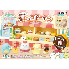 Re-Ment Sumikko Gurashi: Agetate Sumikko Donuts - Full Set of 8