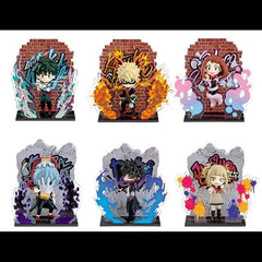 Re-Ment My Hero Academia Wall Art Collection -Heroes & Villains - 1 Random | Galactic Toys & Collectibles
