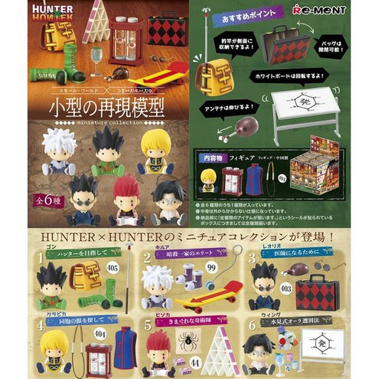 Re-Ment Hunter x Hunter Miniature Figure Collection - Full Complete Set of 6