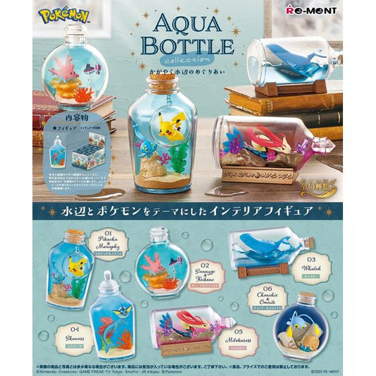 Re-Ment Pokemon Aqua Bottle Collection - Full Set of 6 | Galactic Toys & Collectibles