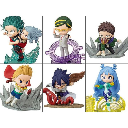 Re-Ment My Hero Academia DesQ Plus Ultra Battle!! Boxed Set of 6 | Galactic Toys & Collectibles