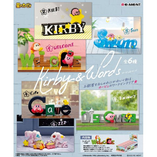 Re-Ment Kirby: Kirby & Words Collection - Full Set of 6 | Galactic Toys & Collectibles
