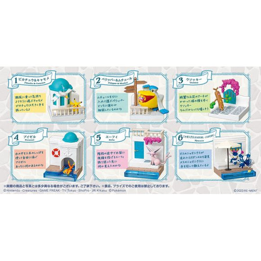 Re-Ment Pokemon Town Vol.3 Sea Breeze Path Box Set of 6