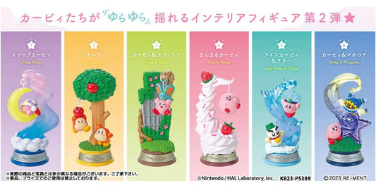 Re-Ment Kirby: Swing Kirby in Dream Land Collection - Full Set of 6