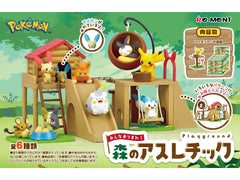 This fun set from Re-Ment features your favorite Pokemon enjoying themselves at a playground! There are six different items to collect and trade, you will receive one random figure

[Lineup]:

Pikachu
Togedemaru & Pawmi
Pachirisu
Morpeko & Dedenne
Plusle & Minun
Emolga