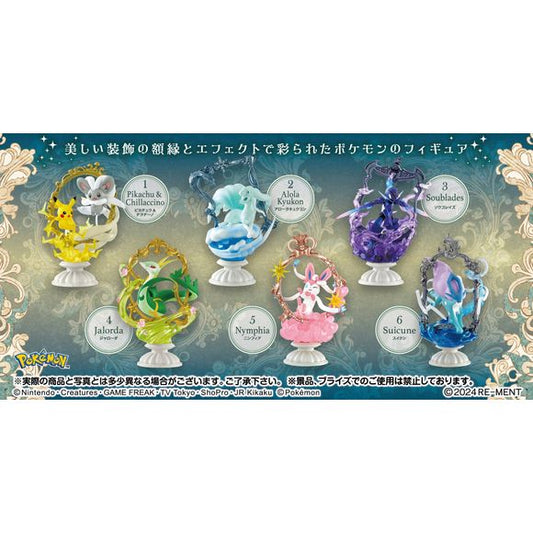 Re-Ment Pokemon Decorative Frame Collection - Full set of 6