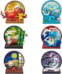 Re-Ment Pokemon Japanese Style Window - 1 Random Figure