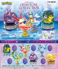 <p>Discover Pokémon reimagined as sparkling miniature treasures with the <strong>Re-Ment Pokémon GEMSTONE COLLECTION: Shining Miracle of Mysteries</strong>!</p>

<p>This elegant collectible series pairs fan-favorite Pokémon with translucent gemstone-inspired effects, crystal-like bases, and pearlescent finishes for a striking display.</p>

<p>The collection features <strong>6 unique designs</strong>, each combining a Pokémon with a colorful jewel-inspired scene.</p>

<p><strong>Lineup:</strong></p>
<ul>
<li
