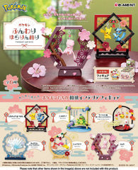 Pokémon Funwari Yurarin – Japanese-Style Swinging Figure Collection by Re-Ment

Bring a touch of Pokémon charm and traditional Japanese-inspired décor to your collection with the Pokémon Funwari Yurarin series from Re-Ment! Each beautifully detailed miniature combines Pokémon with an elegant seasonal display, featuring hanging elements designed to gently sway for an extra touch of movement.

There are 6 unique designs to collect, featuring Pokémon including Pikachu & Riolu, Politoed, Lilligant & Hisuian Gro