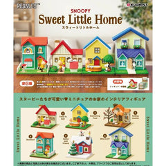 Snoopy Sweet Little Home – Re-Ment Blind Box

Step into the charming world of Snoopy and the Peanuts gang with the Snoopy Sweet Little Home collection from Re-Ment! This adorable miniature series recreates colorful little homes and seasonal scenes featuring Snoopy, Charlie Brown, Woodstock, and friends.

Each blind box contains a detailed miniature house scene complete with characters, landscaping, and tiny accessories. With themes ranging from summertime fun and baseball to falling leaves and Christmas, ev