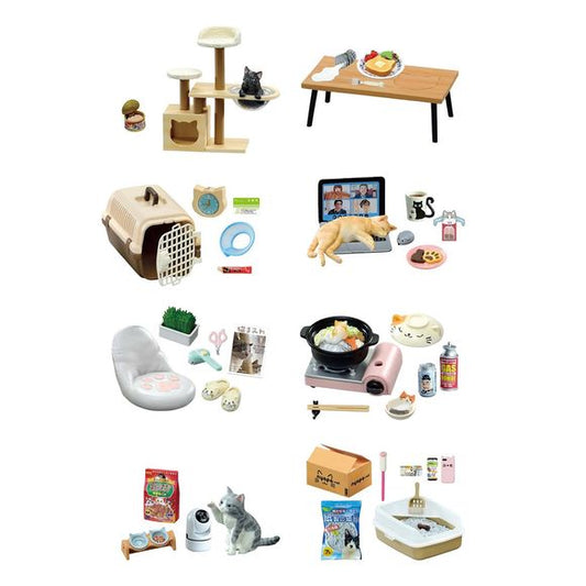 Re-Ment Petite Sample Life with Cats - 1 Random Box