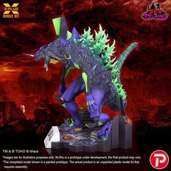 (PRE-ORDER: JAN 2027) X-PLUS Godzilla vs. Evangelion Test Type-01 "G" Awakened Form Model Kit