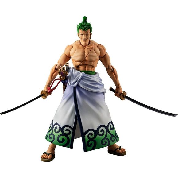 Megahouse One Piece Variable Action Heroes Zoro Juro Action Figure | Galactic Toys & Collectibles