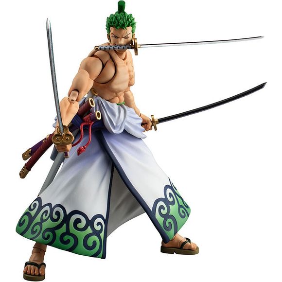Megahouse One Piece Variable Action Heroes Zoro Juro Action Figure | Galactic Toys & Collectibles