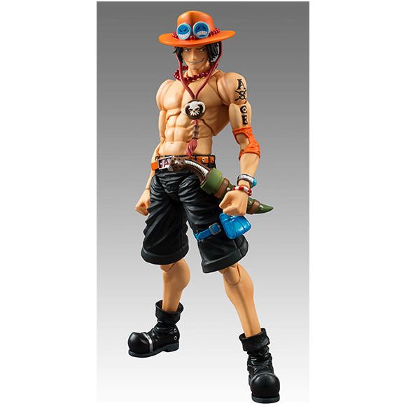 Megahouse One Piece Variable Action Heroes Portgas D. Ace Action Figure (Reprint) | Galactic Toys & Collectibles