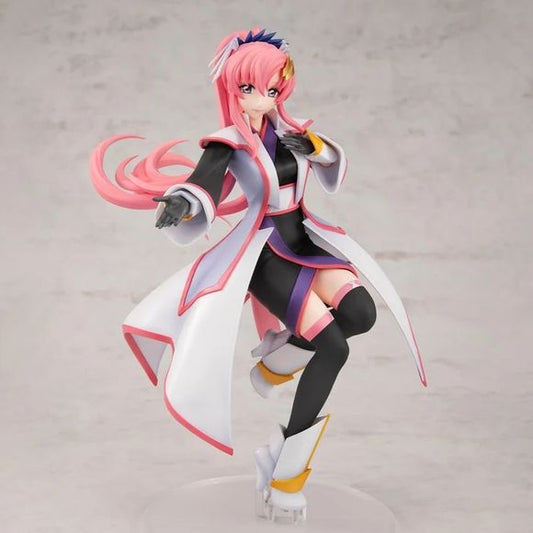<p><strong>PRE-ORDER: Expected to ship in March of 2027.</strong></p>

<p>Megahouse's Gundam Girls Generation series presents Lacus Clyne from Mobile Suit Gundam SEED FREEDOM in her elegant battle surcoat (jinbaori)!</p>

<p>Based on Lacus's more mature look from the film, the figure recreates her jinbaori ensemble with its decorative elements in richly layered colors. She reaches out one hand in a gentle, reassuring gesture, with her long hair and skirt flowing as if floating in zero gravity. Sculpted by A