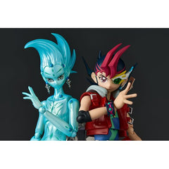 Kaiyodo Revoltech Yu-Gi-Oh! ZEXAL Yuma Tsukumo & Astral Action Figure Set
