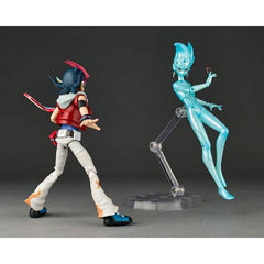 Kaiyodo Revoltech Yu-Gi-Oh! ZEXAL Yuma Tsukumo & Astral Action Figure Set
