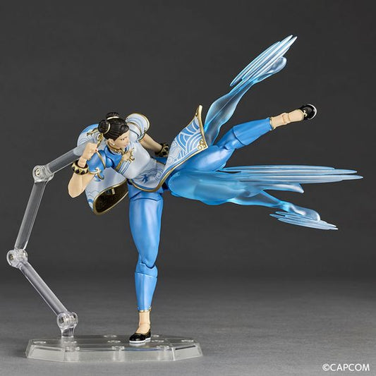 Kaiyodo Street Fighter 6 Revoltech Amazing Yamaguchi Chun-Li Action Figure