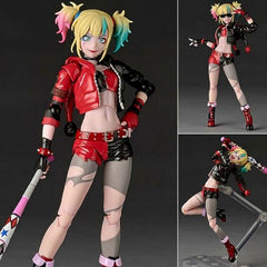 <p>Harley Quinn brings her chaotic energy to another world with the <strong>Revoltech Amazing Yamaguchi Harley Quinn Suicide Squad ISEKAI Ver.</strong> action figure from Kaiyodo!</p>

<p>Based on Harley's appearance in the Japanese anime <em>Suicide Squad ISEKAI</em>, this figure recreates her distinctive red-and-black outfit, colorful twin-tail hairstyle, signature baseball bat, and handgun in Kaiyodo's dynamic Amazing Yamaguchi style.</p>

<p>Designed by Katsuhisa Yamaguchi, Harley features extensive art