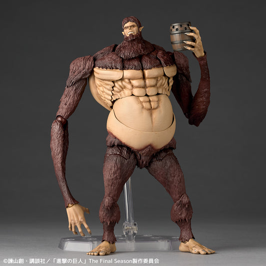 Kaiyodo Revoltech Attack on Titan Amazing Yamaguchi Beast Titan Action Figure