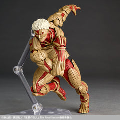Kaiyodo Revoltech Attack on Titan Amazing Yamaguchi Armored Titan Action Figure