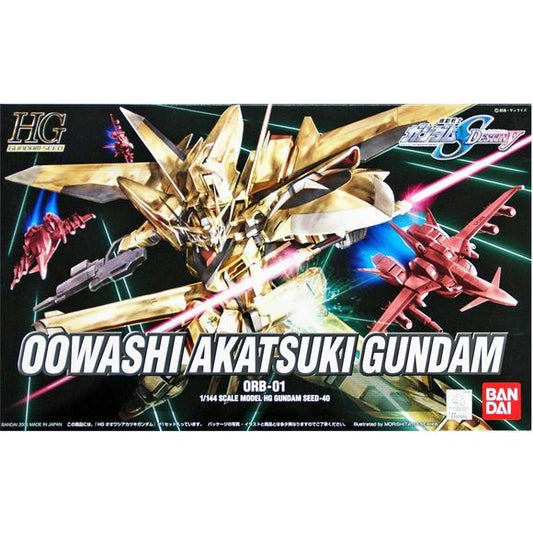 Bandai Hobby Gundam SEED Destiny HGCE Oowashi Akatsuki HG 1/144 Model Kit | Galactic Toys & Collectibles