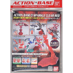 Perfect for displaying small-scale Gundam model kits, Action Base 2 is designed to hold kits from Bandai's HGUC, FG, HG Gundam 00, HG Gundam Seed, SD Gundam, and 1/144-scale lines. No other display bases from other companies come close to what this amazing display base allows you to do! This plastic injection snap-fit assembly kit requires very little work to assemble. No cement or paint required! The trapezium bases (two included) come with cool mechanical detailing and panel lines, with one hole per base