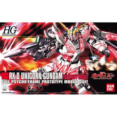 Bandai Hobby HGUC #100 RX-0 UNICORN GUNDAM (Destroy Mode) HG 1/144 Model Kit | Galactic Toys & Collectibles